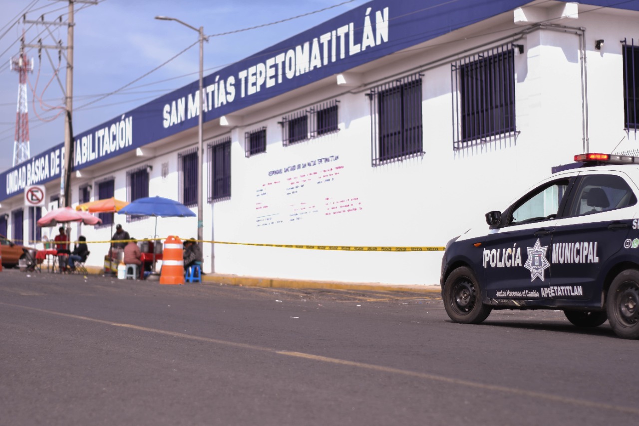 Realiza gobierno de Apetatitlán reordenamiento vial en  Tepetomatitlán